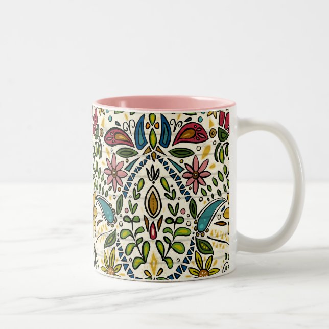 Caneca De Café Em Dois Tons aziza pérola (Direita)