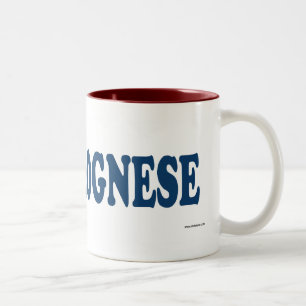 Caneca De Café Em Dois Tons Azul bolonhês