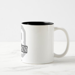 Caneca De Café Em Dois Tons B é para Brynn