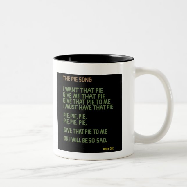 Caneca De Café Em Dois Tons BabyDeeMug (Direita)