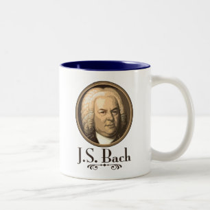Caneca De Café Em Dois Tons Bach