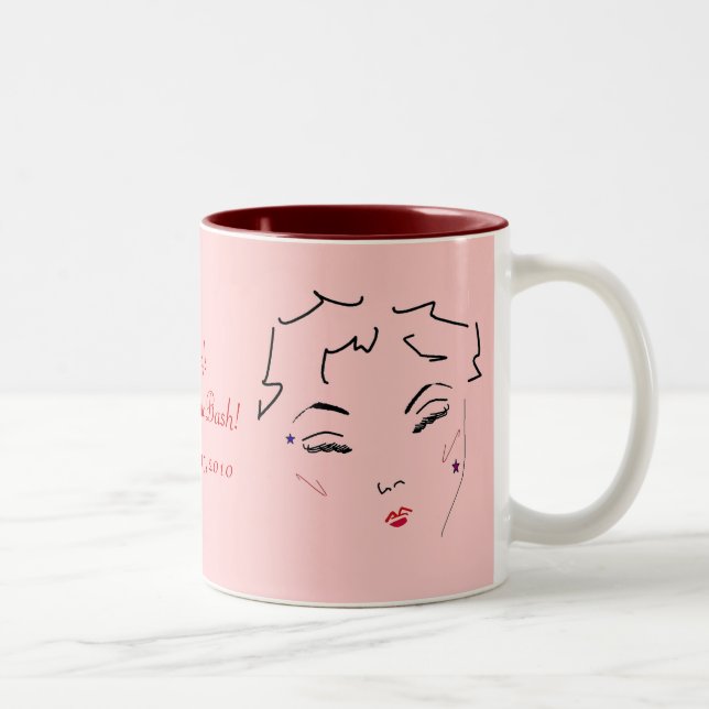 Caneca De Café Em Dois Tons Bachelorette Bash I (Direita)