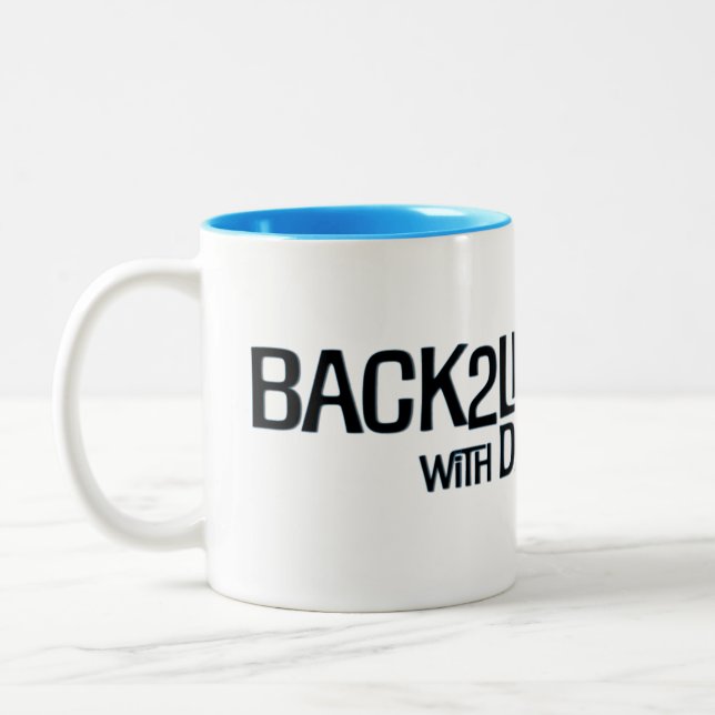 Caneca De Café Em Dois Tons Back2Levittown Mug (Esquerda)