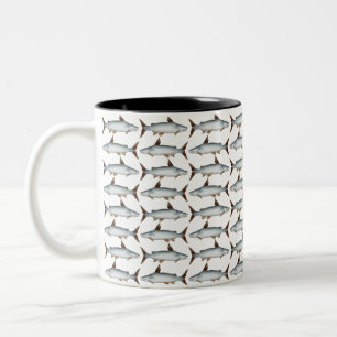 Caneca De Café Em Dois Tons Bagre Soldado