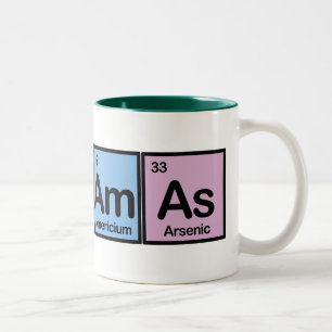 Caneca De Café Em Dois Tons Bahamas fizeram dos elementos