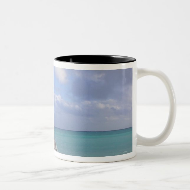 Caneca De Café Em Dois Tons BAHAMAS, Ilha Grand Bahama, Lado Oriental: (Direita)