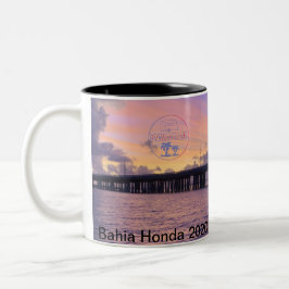 Caneca De Café Em Dois Tons Bahia Honda 2020 Sunset Mug