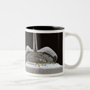 Caneca De Café Em Dois Tons Baía da carga útil da descoberta do vaivém