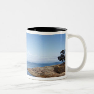 Caneca De Café Em Dois Tons Baía Honeymoon, Coles Bay, Parque Nacional Freycin