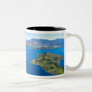 Caneca De Café Em Dois Tons Baía Torea, Queen Charlotte Sound, Marlborough