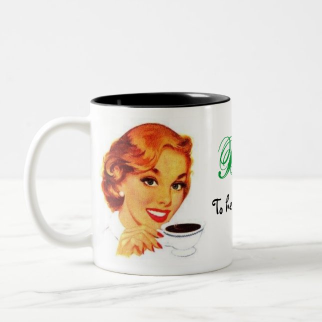 Caneca De Café Em Dois Tons Baileys (Esquerda)