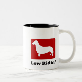 Caneca De Café Em Dois Tons Baixo Ridin'