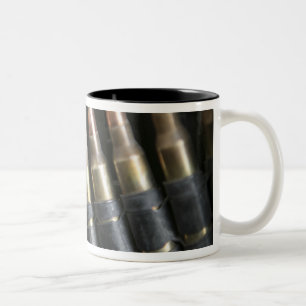 Caneca De Café Em Dois Tons Balas cortadas para uma semana automática de esqua