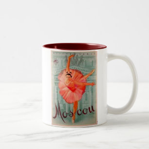 Caneca De Café Em Dois Tons Balé de Moscovo