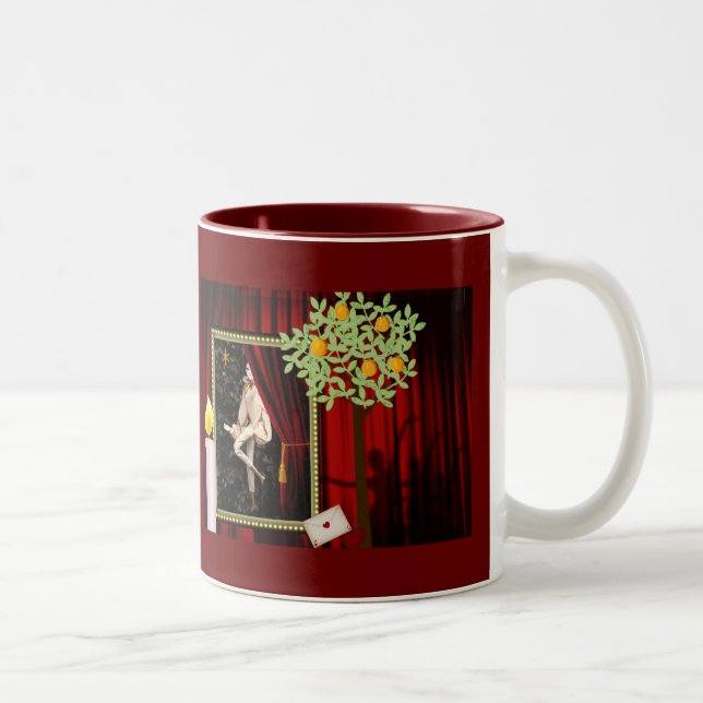Caneca De Café Em Dois Tons Balé de Waldolala (Direita)