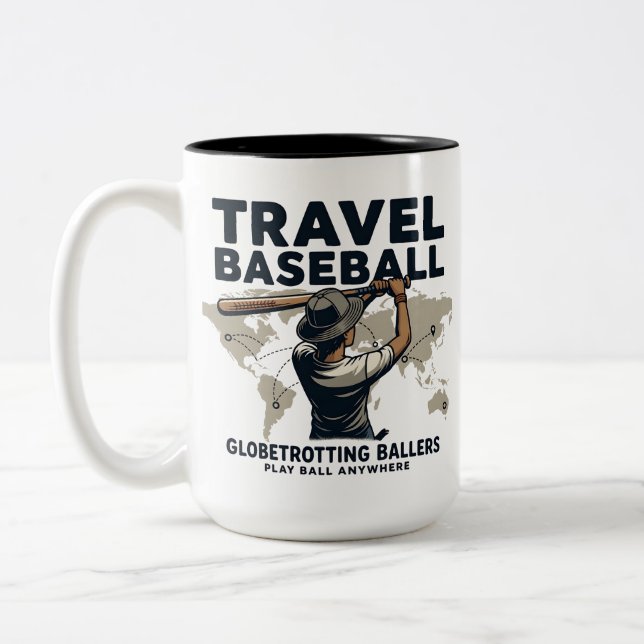 Caneca De Café Em Dois Tons Ball for fan (Esquerda)