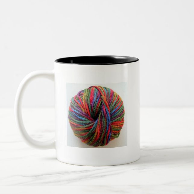 Caneca De Café Em Dois Tons Ball of Yarn (Esquerda)
