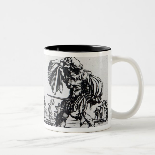 Caneca De Café Em Dois Tons Balli de Sfessania, c.1622 (Direita)