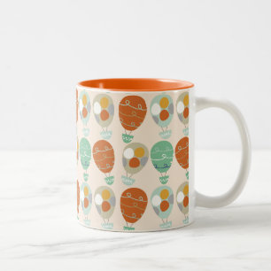 Caneca De Café Em Dois Tons Balões de ar quente Whimsic