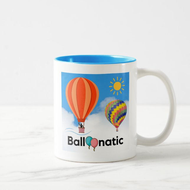 Caneca De Café Em Dois Tons Balonático - Balonista (Direita)