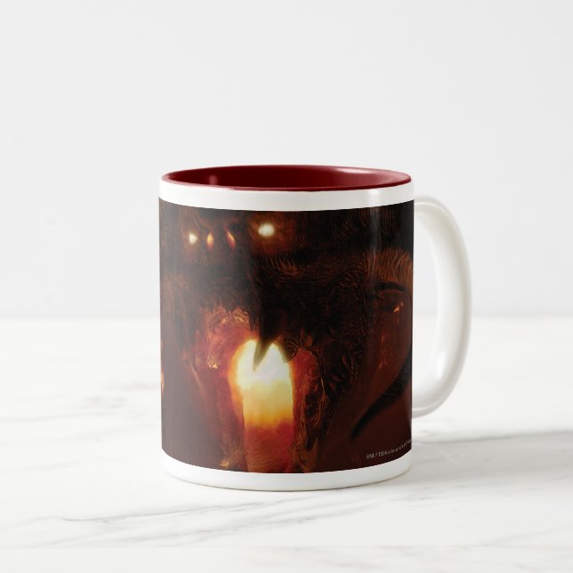 Caneca De Café Em Dois Tons Balrog (Frente Esquerda)