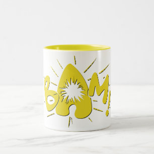 CANECA DE CAFÉ EM DOIS TONS BAM!