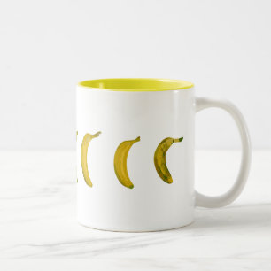 Caneca De Café Em Dois Tons banana-skate