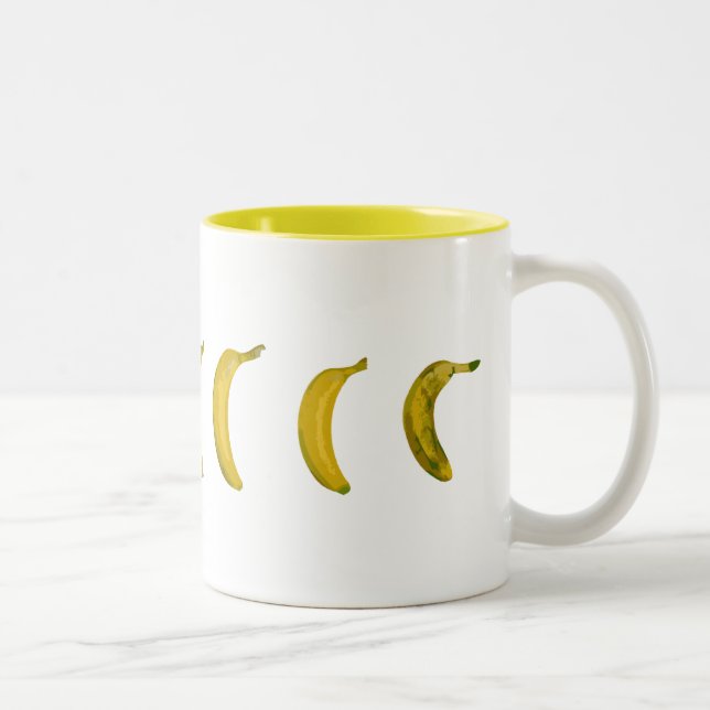 Caneca De Café Em Dois Tons banana-skate (Direita)