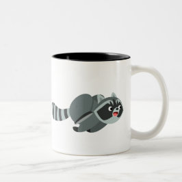 Caneca De Café Em Dois Tons Banda de Cartoon Corredor