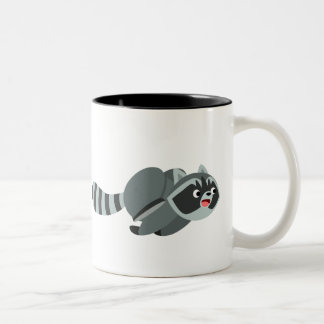 Caneca De Café Em Dois Tons Banda de Cartoon Corredor