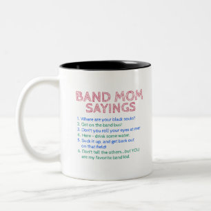 Caneca De Café Em Dois Tons Banda Marcial - Banda Mamãe Ditos