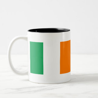 Caneca De Café Em Dois Tons Bandeira da Irlanda