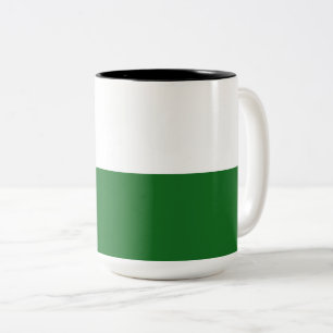 Caneca De Café Em Dois Tons Bandeira da Saxónia (Estado alemão)