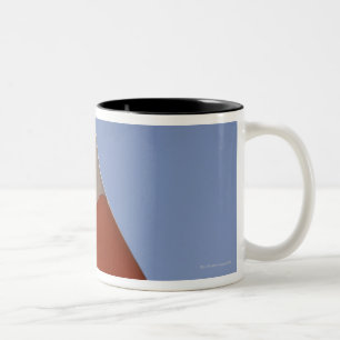 Caneca De Café Em Dois Tons Bandeira irlandesa