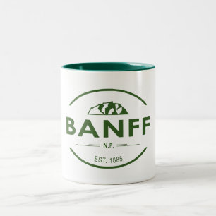 Caneca De Café Em Dois Tons Banff National Park