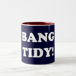 CANECA DE CAFÉ EM DOIS TONS "BANG TIDY!"