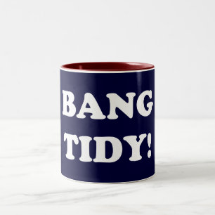CANECA DE CAFÉ EM DOIS TONS "BANG TIDY!"