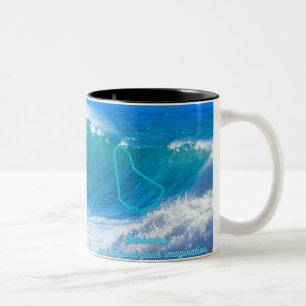 Caneca De Café Em Dois Tons Barbados