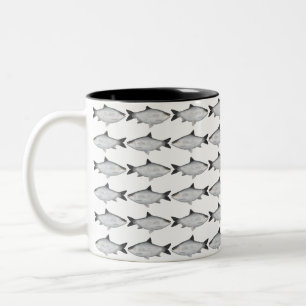 Caneca De Café Em Dois Tons Barbo-de-oliva