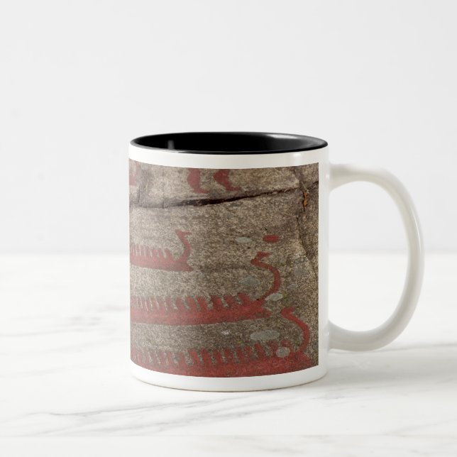 Caneca De Café Em Dois Tons Barco (Direita)