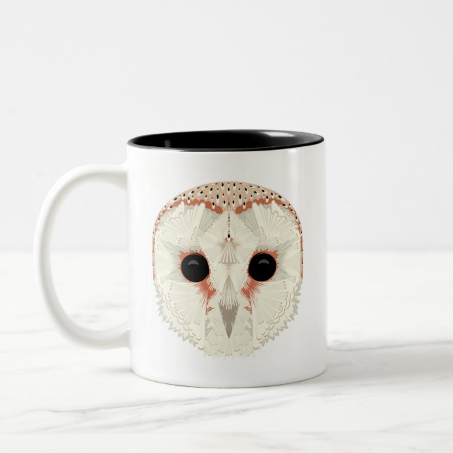Caneca De Café Em Dois Tons Barn Owl Mug (Esquerda)