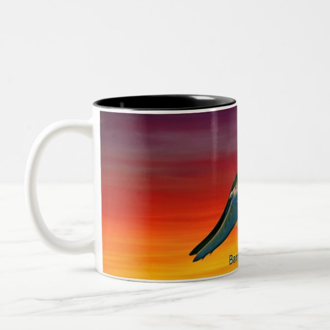 Caneca De Café Em Dois Tons Barn Swallow (Esquerda)