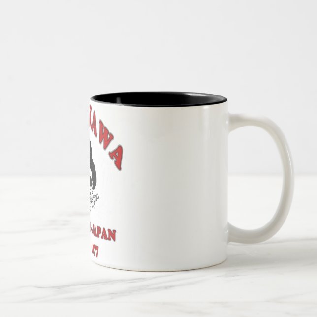 Caneca De Café Em Dois Tons Base Aérea de Tachikawa Japão (Direita)