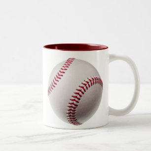 Caneca De Café Em Dois Tons Basebol - personalizado