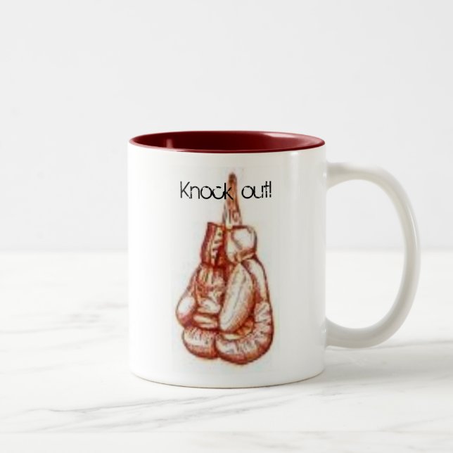 Caneca De Café Em Dois Tons bata para fora (Direita)
