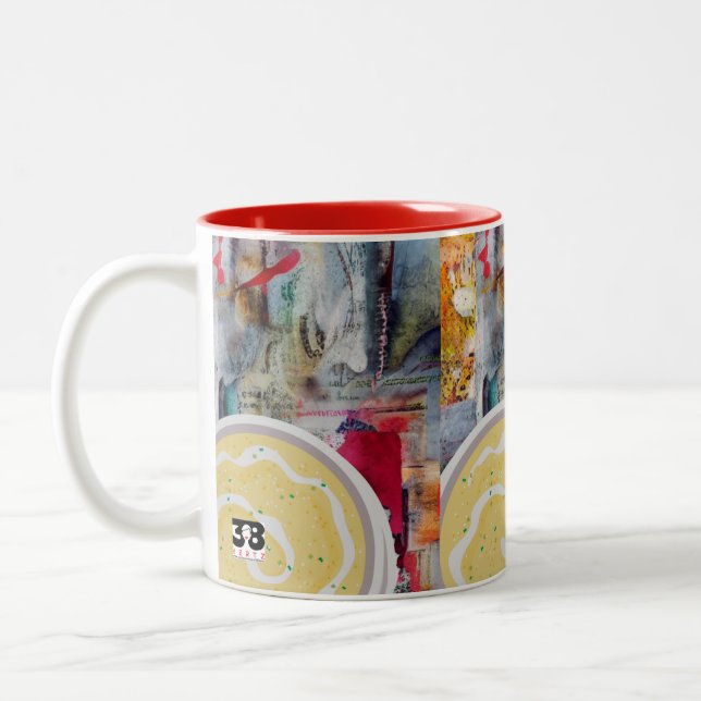 Caneca De Café Em Dois Tons Batatas amassadas (Esquerda)