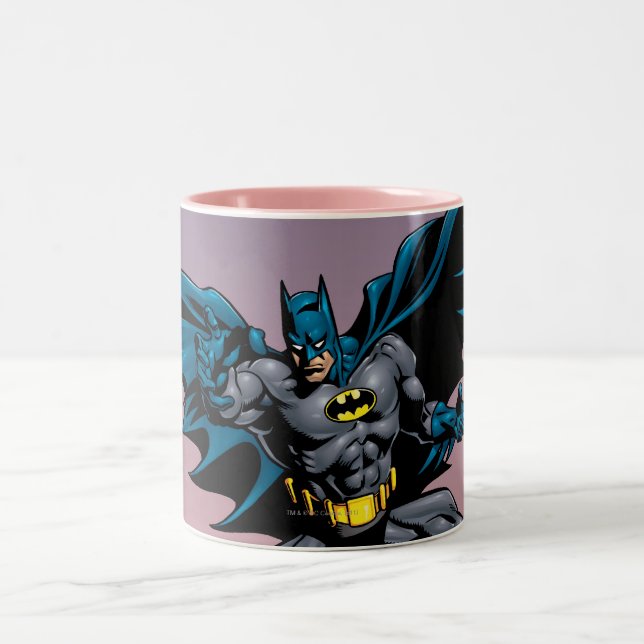 Caneca De Café Em Dois Tons Batman Knight FX - 17 (Centro)