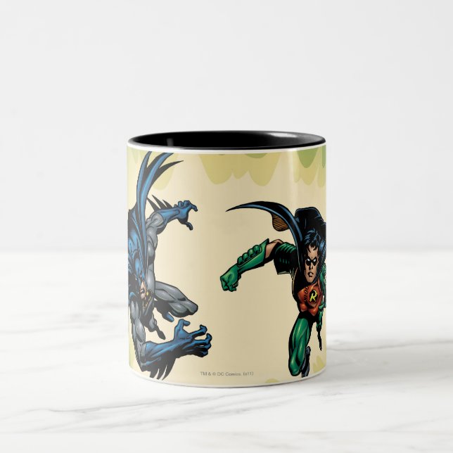 Caneca De Café Em Dois Tons Batman Knight FX - 20B (Centro)