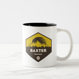 Caneca De Café Em Dois Tons Baxter State Park, Maine