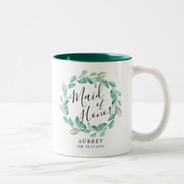 Caneca De Café Em Dois Tons Bayou Botanicals | Madrinha de casamento